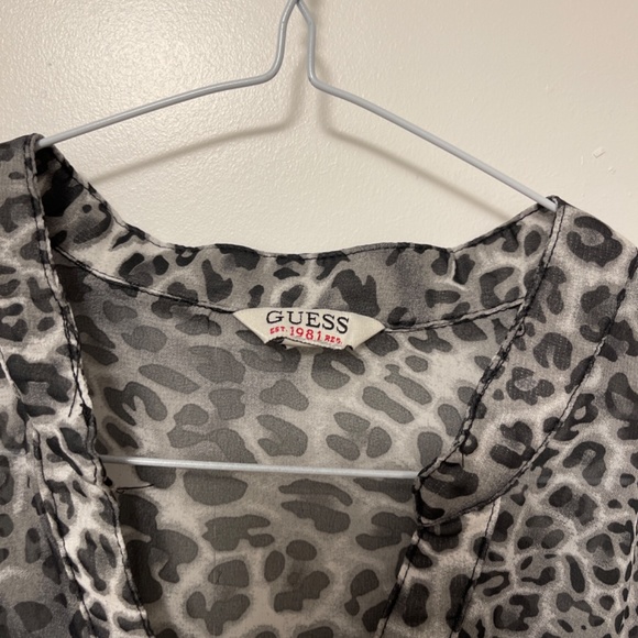 Leopard print  blouse - Picture 3 of 4